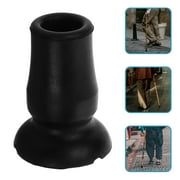 Zcyifa walking stick rubber ends 4Pcs Trekking Pole Tip Protector Anti-slip Hiking Pole Protector Cane Tip Crutch Replacement Tip